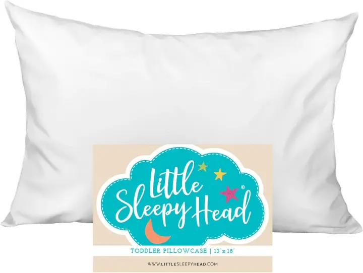13x18 Toddler Pillowcase — 100% Cotton Hypoallergenic Envelope Cover