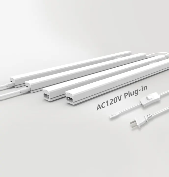 24-inch Plug‑In Under‑Cabinet LED Light — Linkable, Slim, 3CCT
