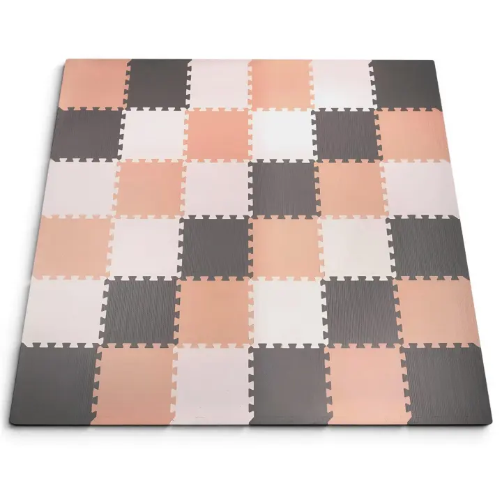 36-Piece Foam Play Mat Tiles Set for Babies — Soft Floor Tiles