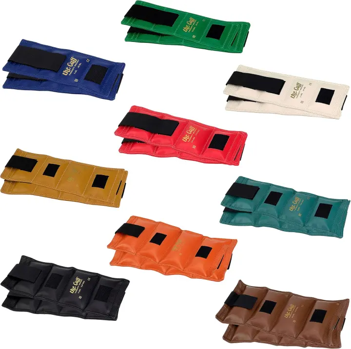 Adjustable Ankle & Wrist Cuff Weights — Original Rehabilitation 9-Piece Set