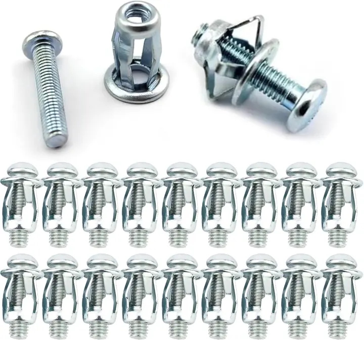 Extra-Short Hollow Wall Anchors for Thin Drywall and Hollow Panels (0–5 mm)