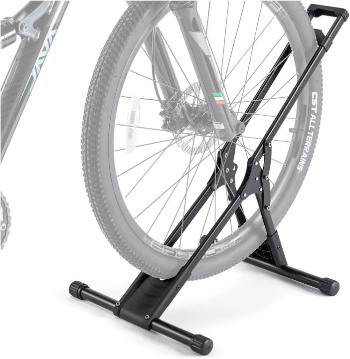 Freestanding Indoor Bike Floor Stand — Single-Bike Rack (20–29")