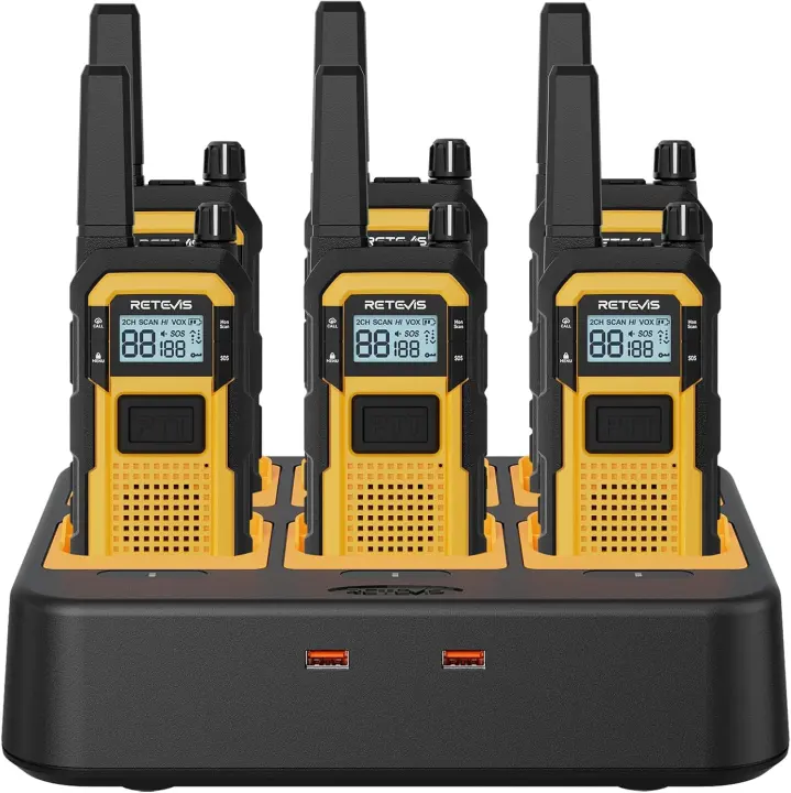 Retevis RB48 Rugged Walkie Talkies — Heavy‑Duty Two‑Way Radios