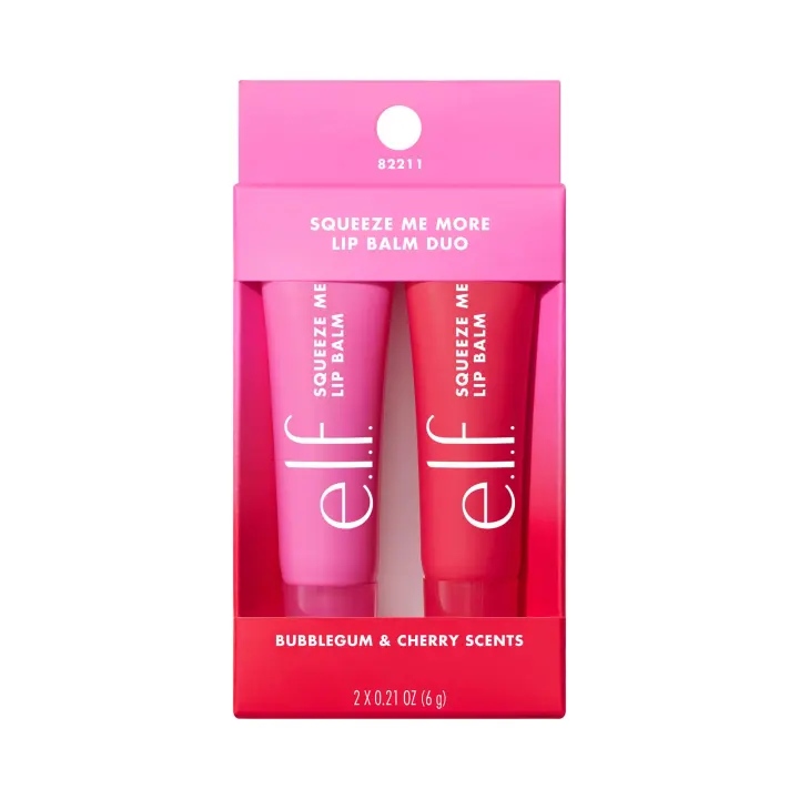 Squeeze Me Lip Balm Duo — Cherry & Bubblegum, 2-Pack