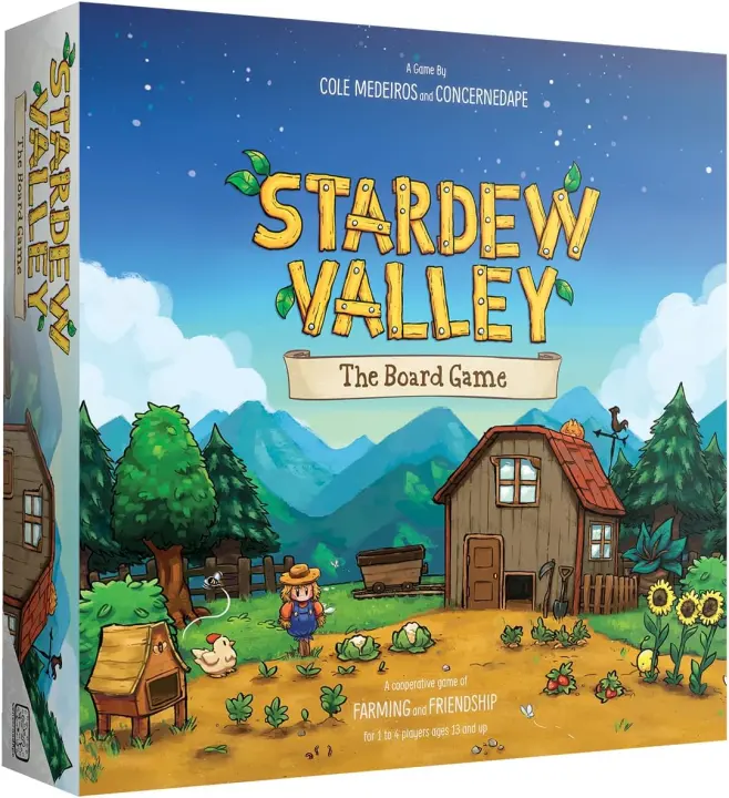 Stardew Valley Cooperative Board Game — 1 to 4 Players