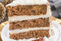 Decadent Caramel Burst Carrot Cake with Cream Cheese Frosting