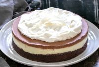 Fudgy Coconut Brownie Cake