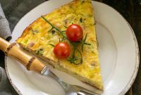 Savory Zucchini & Prosciutto Quiche