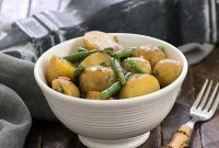 Zesty Dijon Potato and Green Bean Salad