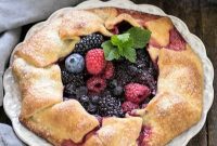 Rustic Mixed Berry Galette