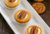 Spiced Pumpkin Cheesecake Minis