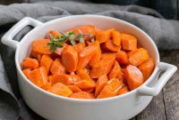 Caramelized Bourbon Maple Carrots