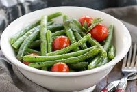 Classic Italian Green Bean Sauté