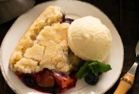 Sun-Kissed Peach Blueberry Cobbler