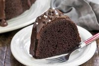 Velvet Chocolate Sour Cream Bundt