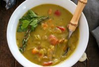 Hearty Ham and Split Pea Soup