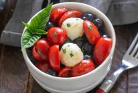 Vibrant Blueberry Caprese