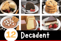 Decadent Dessert Recipes