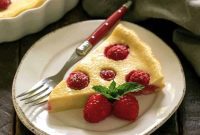 Classic French Raspberry Clafoutis