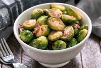 Bacon Browned Brussels