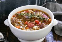 Hearty Sausage Lentil Stew