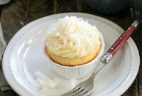 Tropical Coconut Cloud Cupcakes