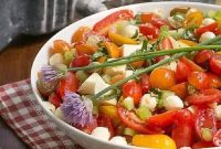 Fresh Chicken Caprese Salad