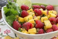 Tropical Berry Mango Salsa