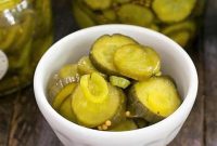 Sweet and Tangy No Cook Refrigerator Pickles