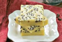 Velvet White Chocolate Brownies