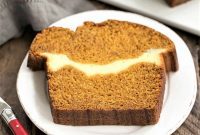 Decadent Cream Cheese Swirl Pumpkin Loaf