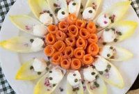 Delicate Smoked Salmon Rosettes with Crisp Endive and Crème Fraîche