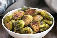 Roasted Honey Balsamic Brussels Sprouts