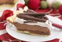 Velvet & Dark Chocolate Cloud Pie