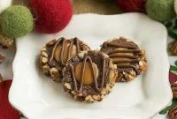 Caramel Pecan Turtle Thumbprints