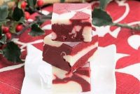 Dreamy Red Velvet Fudge