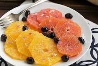 Vibrant Orange Olive Salad