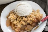Quick & Comforting Apple Crisp