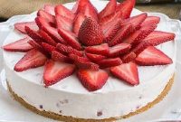 Luscious Strawberry Vanilla Dream Pie