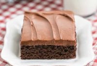 Grandma’s Fudgy Chocolate Cake