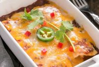 Fiesta Chicken Manicotti