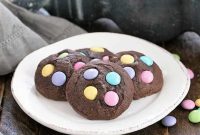 Chewy Easter Brownie Delights