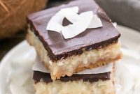 Decadent Dark Chocolate Coconut Bars