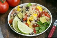 Zesty Quinoa Black Bean Power Salad