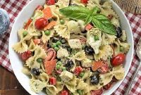 Zesty Pesto Pasta Salad
