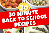 Quick School Night Dinners: Over Twenty Recipes in Thirty Minutes