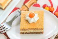 Harvest Pumpkin Cheesecake Bars