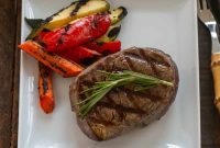 Filet Mignon with Red Wine Balsamic Glaze