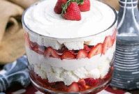 Layered Strawberry Cheesecake Delight