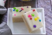 Dreamy Frosted Sugar Cookie Squares